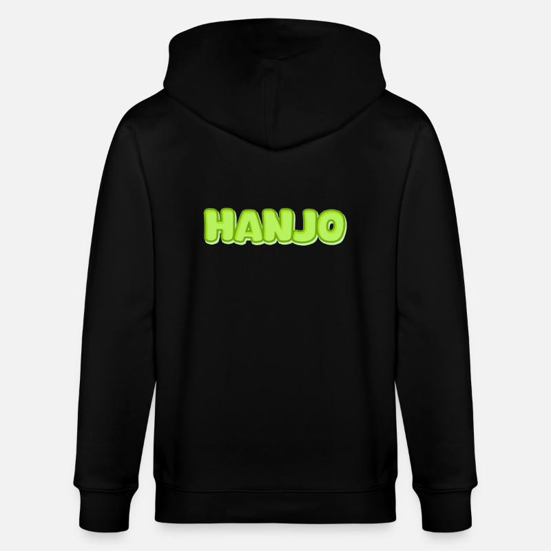 Hanjo Hanjo - Stanley/Stella Unisex Bio-Kapuzenjacke CULTIVATOR  - Schwarz