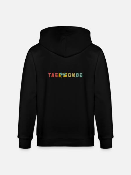 Taekwondo - Stanley/Stella CULTIVATOR Unisex Organic Hooded Jacket - black