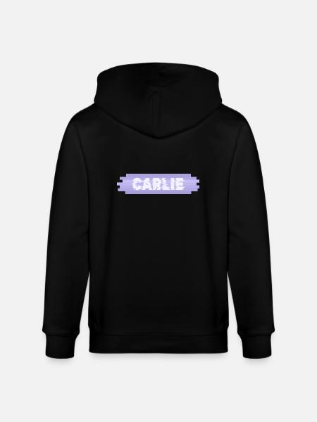 Carlie als Mutter - Stanley/Stella Unisex Bio-Kapuzenjacke CULTIVATOR  - Schwarz