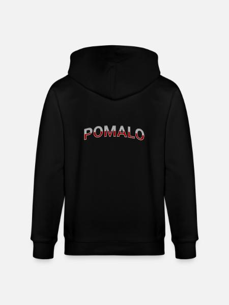POMALO - Stanley/Stella Unisex Bio-Kapuzenjacke CULTIVATOR - Schwarz