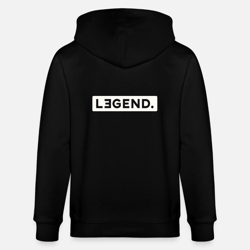 LEGEND & LEGACY - Stanley/Stella Unisex Bio-Kapuzenjacke CULTIVATOR - Schwarz