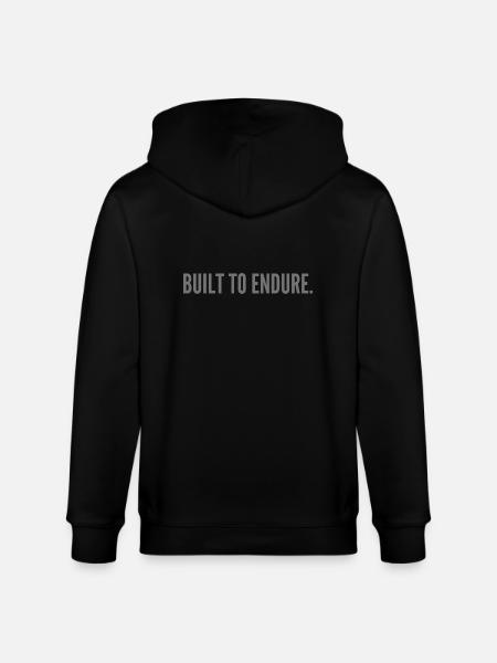 Built to Endure - Stanley/Stella CULTIVATOR Unisex Organic Hooded Jacket - black