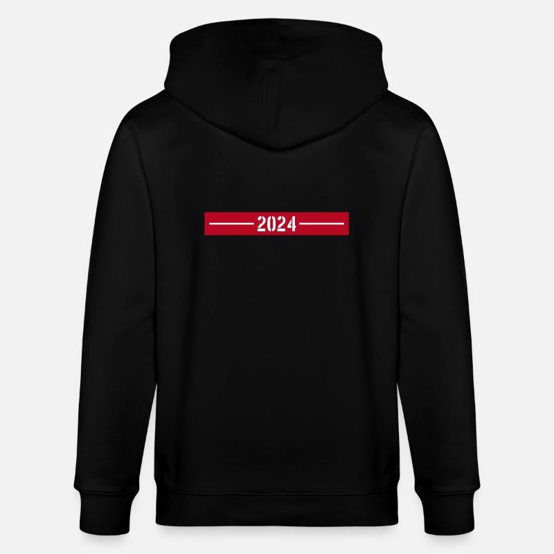 Année 2024 - Veste à capuche bio CULTIVATOR Stanley/Stella Unisexe - noir