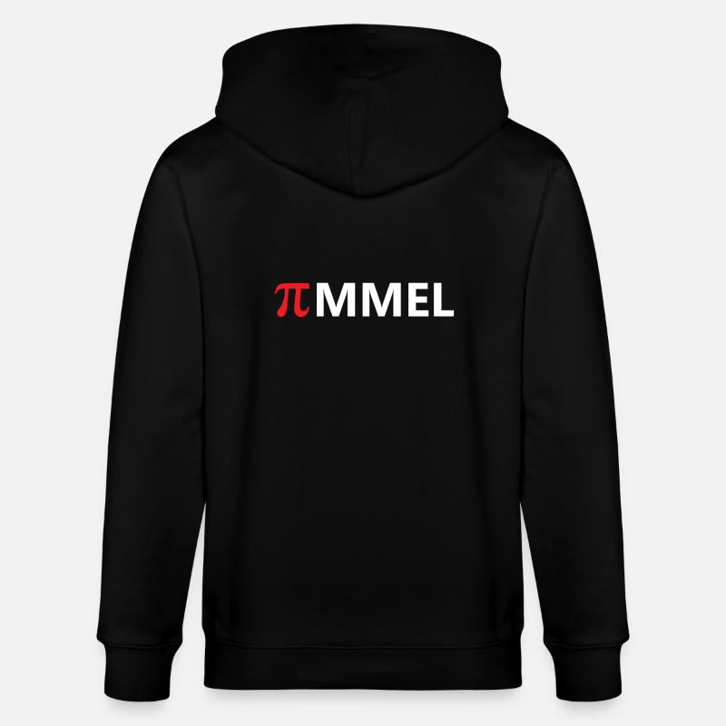 Einfach nur Pimmel rot - Stanley/Stella Unisex Bio-Kapuzenjacke CULTIVATOR  - Schwarz