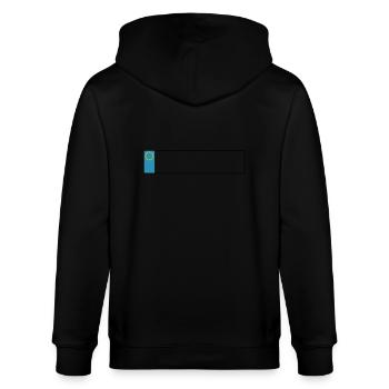 Kennzeichens europa_g1 - Stanley/Stella Unisex Bio-Kapuzenjacke CULTIVATOR  - Schwarz - Hinten - Anna (173cm)