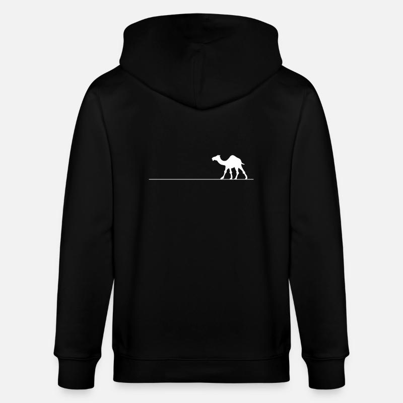 Kamel Linie - Stanley/Stella Unisex Bio-Kapuzenjacke CULTIVATOR - Schwarz