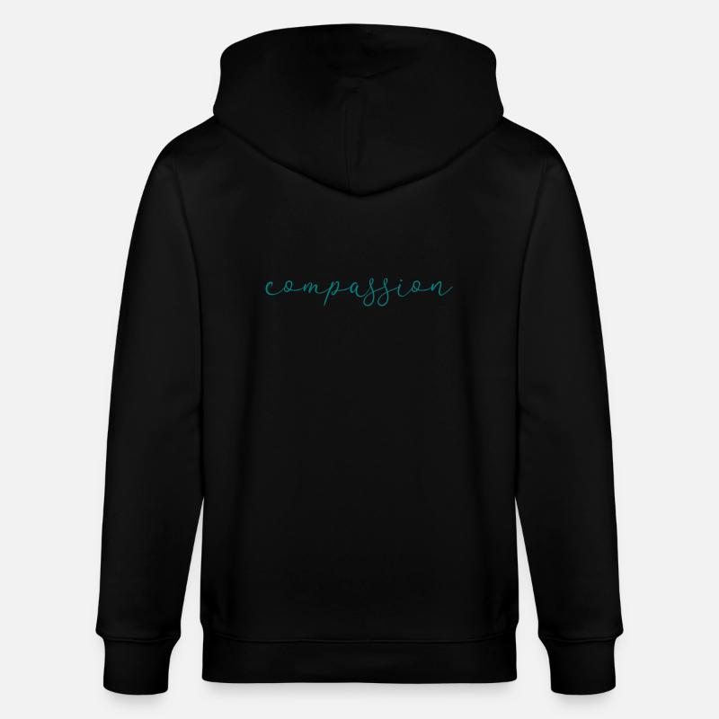 compassion - Veste à capuche bio CULTIVATOR Stanley/Stella Unisexe - noir