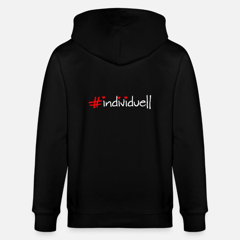 individuell - Stanley/Stella Unisex Bio-Kapuzenjacke CULTIVATOR  - Schwarz