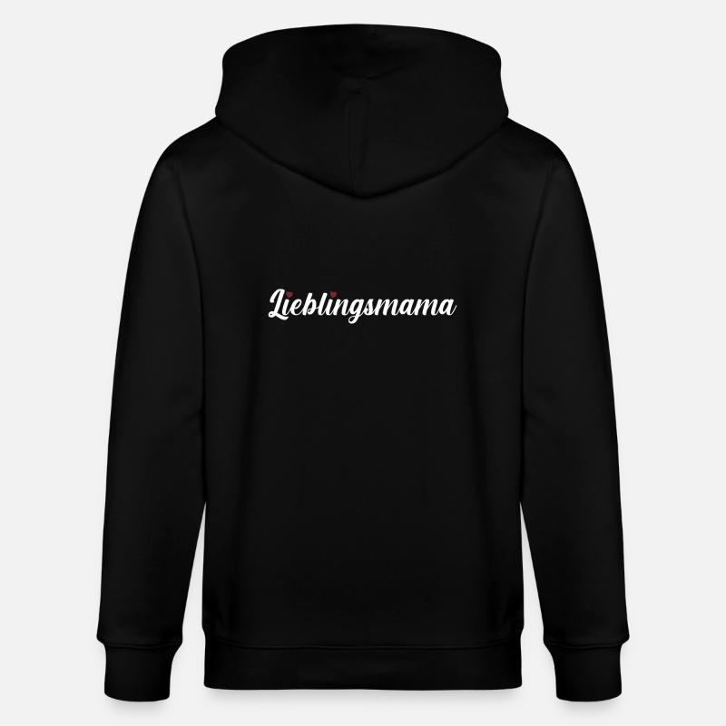 Maman Meilleure Maman - Veste à capuche bio CULTIVATOR Stanley/Stella Unisexe - noir