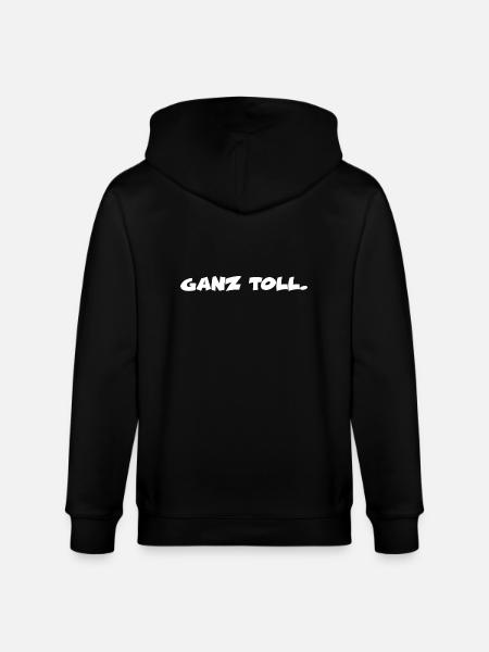 Ganz Toll / Cool - Stanley/Stella Unisex Bio-Kapuzenjacke CULTIVATOR  - Schwarz