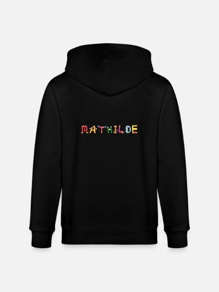 Mathilde - Stanley/Stella Unisex Bio-Kapuzenjacke CULTIVATOR - Schwarz