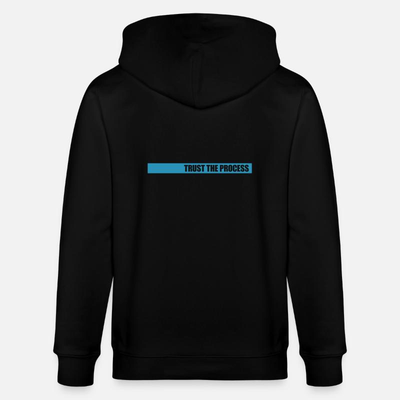 faire confiance au processus Devis - Veste à capuche bio CULTIVATOR Stanley/Stella Unisexe - noir
