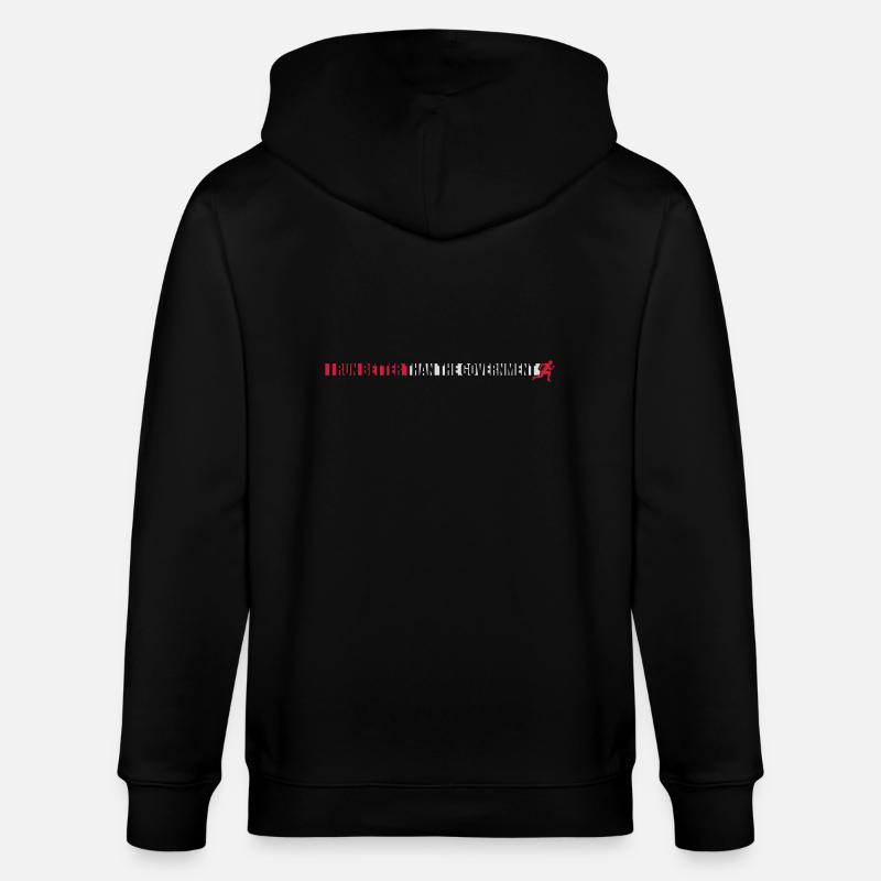 mieux fonctionner que le gouvernement - Veste à capuche bio CULTIVATOR Stanley/Stella Unisexe - noir