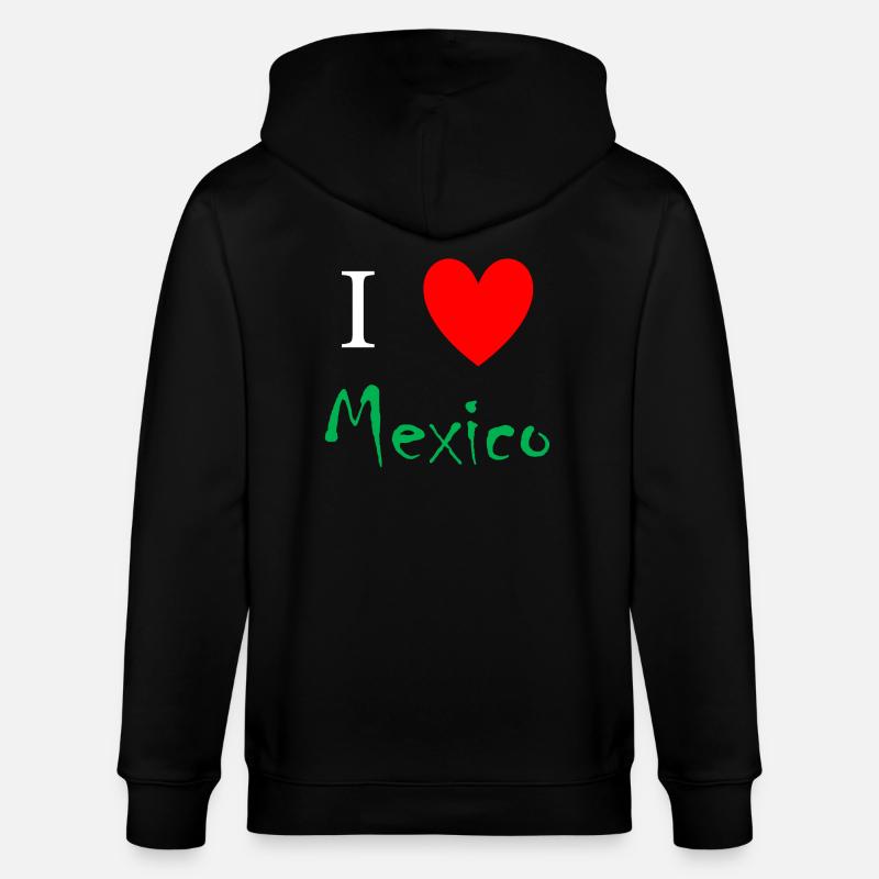 Mexico - Stanley/Stella Unisex Bio-Kapuzenjacke CULTIVATOR - Schwarz