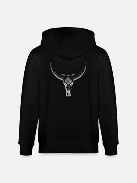 Tengri - Stanley/Stella CULTIVATOR  Unisex Organic Hooded Jacket - black
