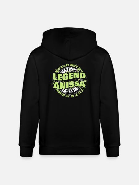 Ms. Anissa - Stanley/Stella CULTIVATOR Unisex Organic Hooded Jacket - black