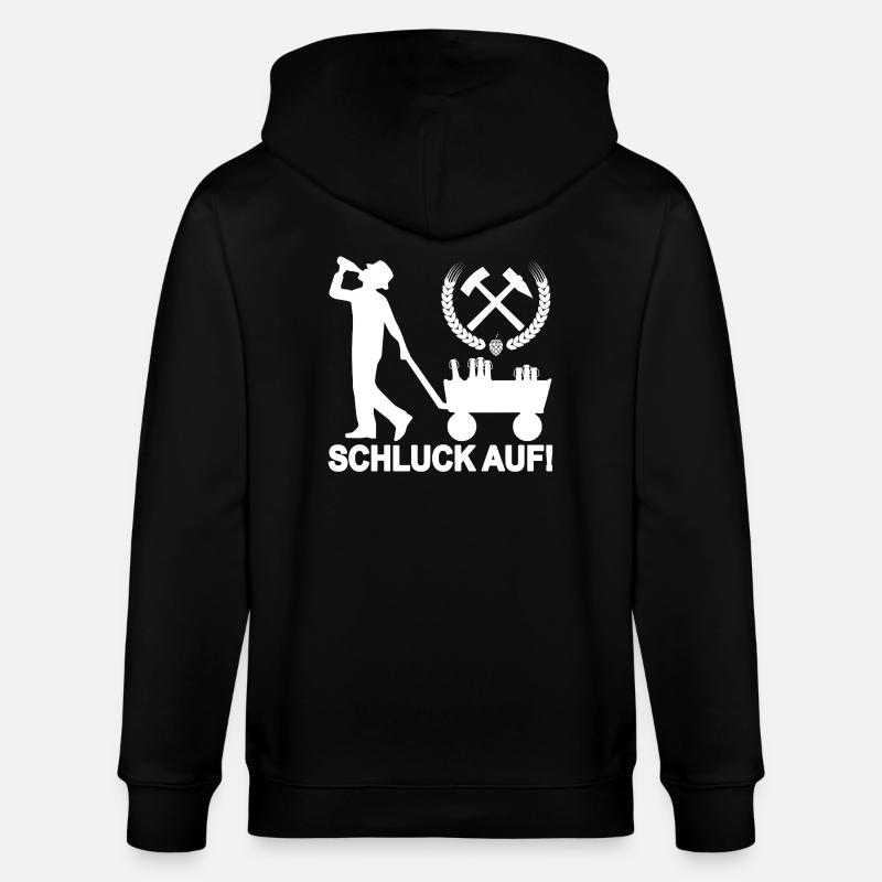 Siroter - Veste à capuche bio CULTIVATOR Stanley/Stella Unisexe - noir