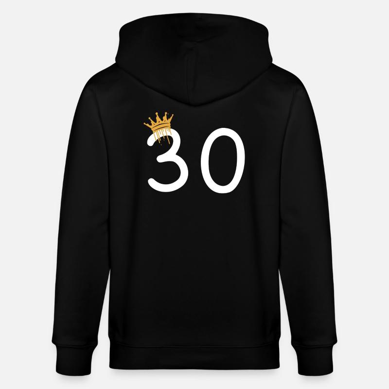 30 - Stanley/Stella Unisex Bio-Kapuzenjacke CULTIVATOR - Schwarz