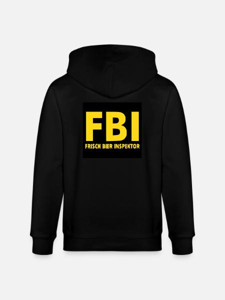 FBI - Stanley/Stella Unisex Bio-Kapuzenjacke CULTIVATOR - Schwarz