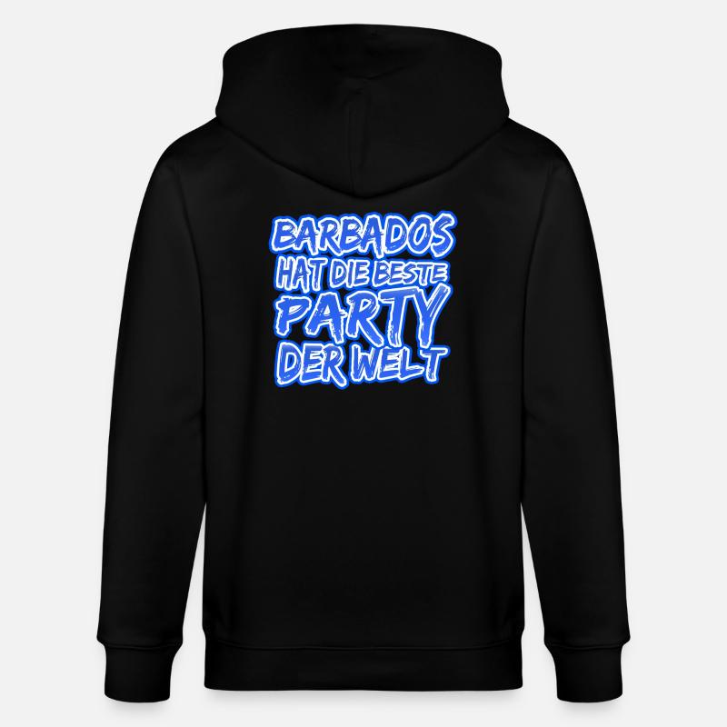 Barbade Barbade - Veste à capuche bio CULTIVATOR Stanley/Stella Unisexe - noir