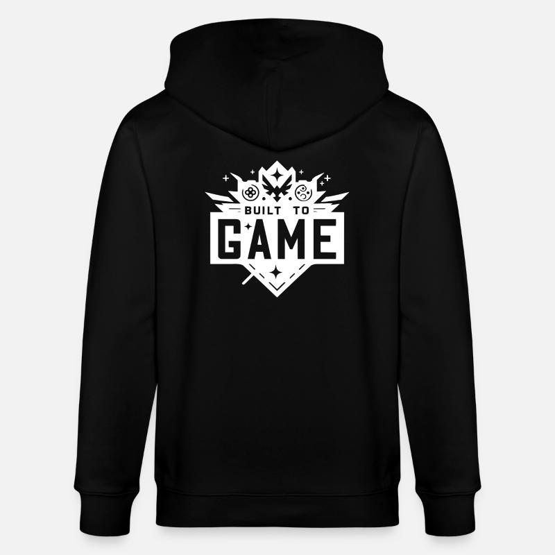 Conçu pour le jeu - Veste à capuche bio CULTIVATOR Stanley/Stella Unisexe - noir
