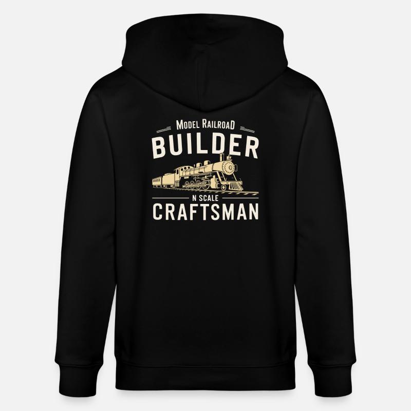 Précision dans le modélisme - Veste à capuche bio CULTIVATOR Stanley/Stella Unisexe - noir