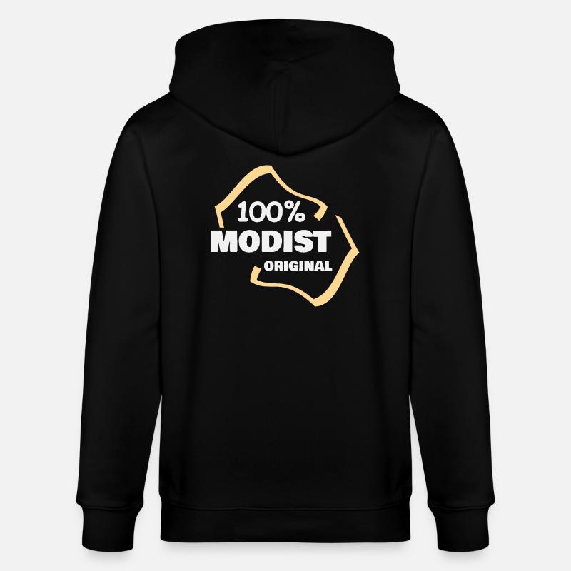 Cadeau pour Modist - Veste à capuche bio CULTIVATOR Stanley/Stella Unisexe - noir