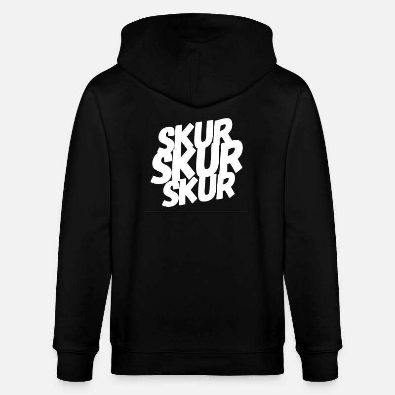 SKUR - Stanley/Stella Unisex Bio-Kapuzenjacke CULTIVATOR  - Schwarz