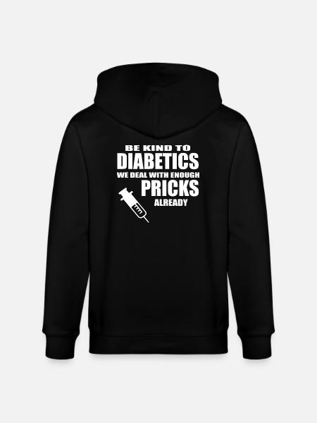 diabetics - Stanley/Stella CULTIVATOR Unisex Organic Hooded Jacket - black