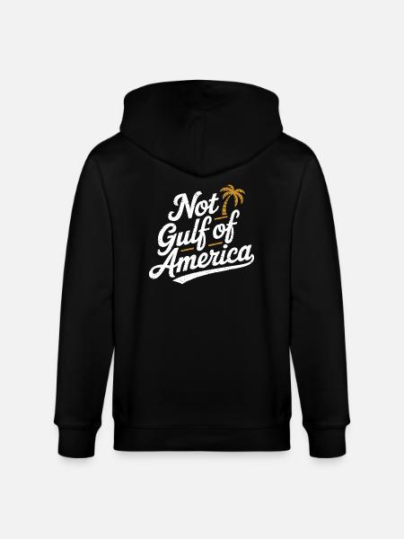 Pas le golfe d’Amérique - Veste à capuche bio CULTIVATOR Stanley/Stella Unisexe - noir