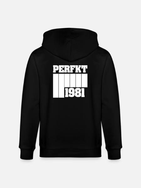 1981 - Stanley/Stella CULTIVATOR Unisex Organic Hooded Jacket - black