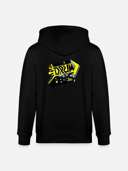 W3L0v3DNBv2(balck) - Stanley/Stella Unisex Bio-Kapuzenjacke CULTIVATOR - Schwarz