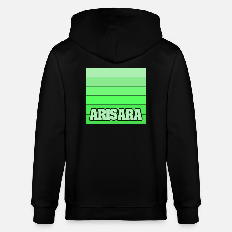 Arisara - Veste à capuche bio CULTIVATOR Stanley/Stella Unisexe - noir