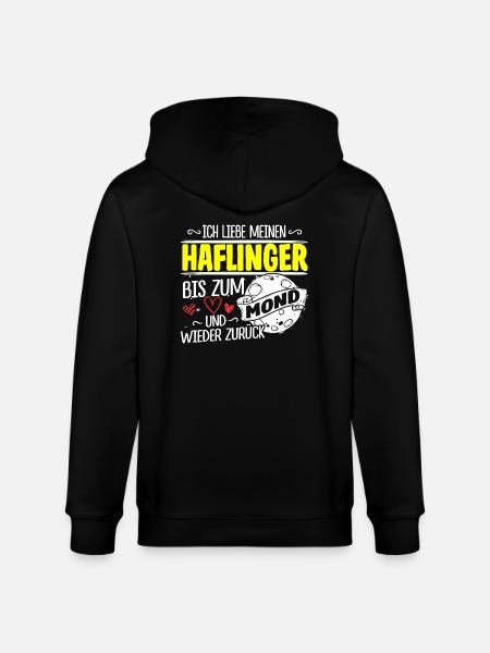HAFLINGER - Mond - Stanley/Stella Unisex Bio-Kapuzenjacke CULTIVATOR - Schwarz