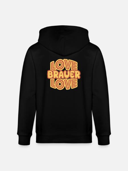 Gift for brewers - Stanley/Stella CULTIVATOR Unisex Organic Hooded Jacket - black
