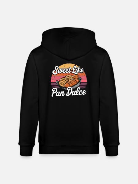 Sweet as Mexican pastries - Stanley/Stella CULTIVATOR  Unisex Organic Hooded Jacket - black