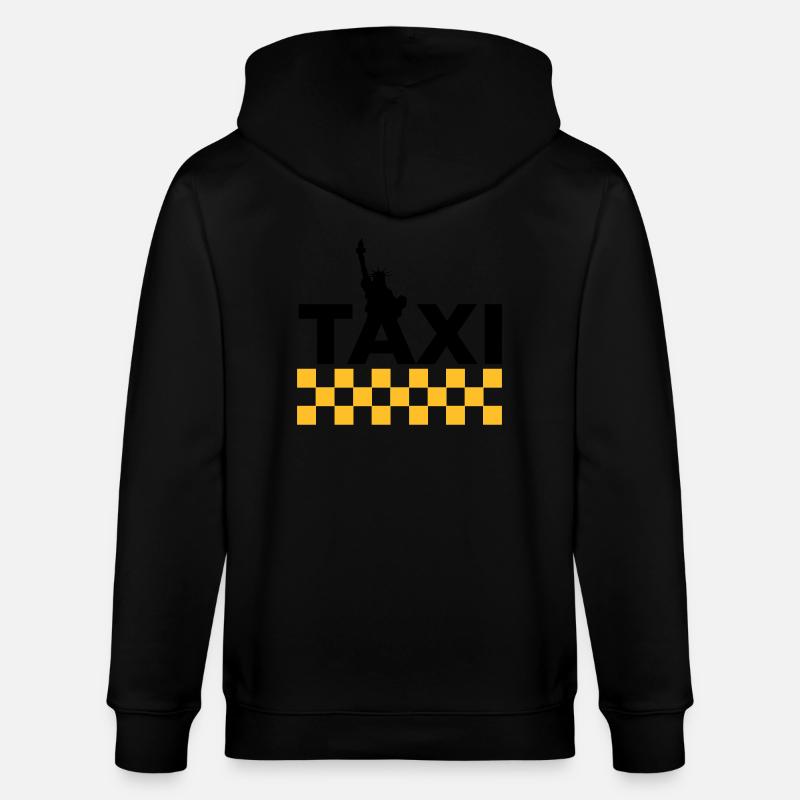 New York Taxi - Veste à capuche bio CULTIVATOR Stanley/Stella Unisexe - noir