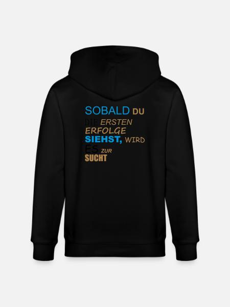 Motivation - Stanley/Stella Unisex Bio-Kapuzenjacke CULTIVATOR - Schwarz