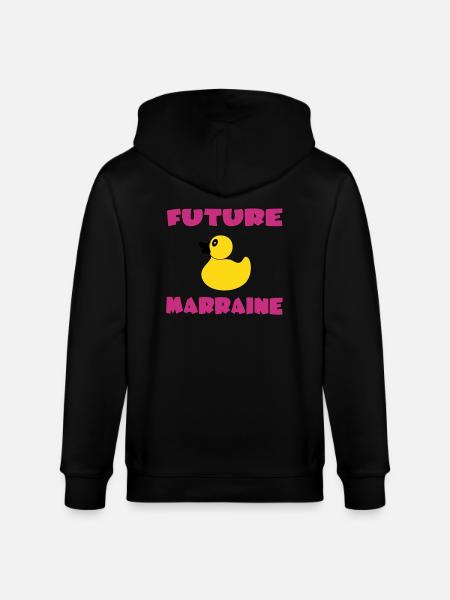 FUTURE GODMOTHER - Stanley/Stella CULTIVATOR  Unisex Organic Hooded Jacket - black