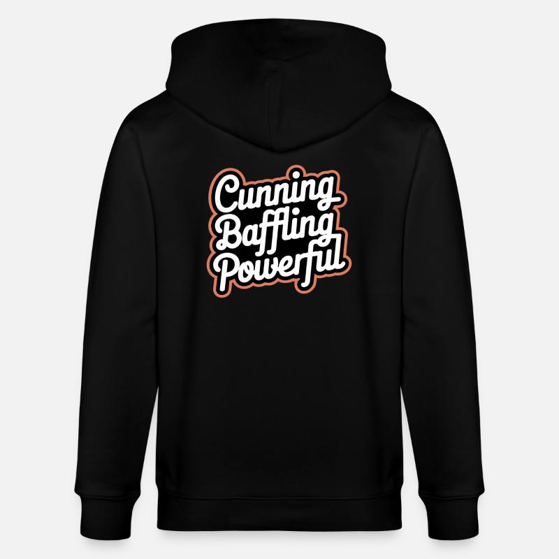 Cunning Baffling Powerful 8 - Stanley/Stella Unisex Bio-Kapuzenjacke CULTIVATOR  - Schwarz