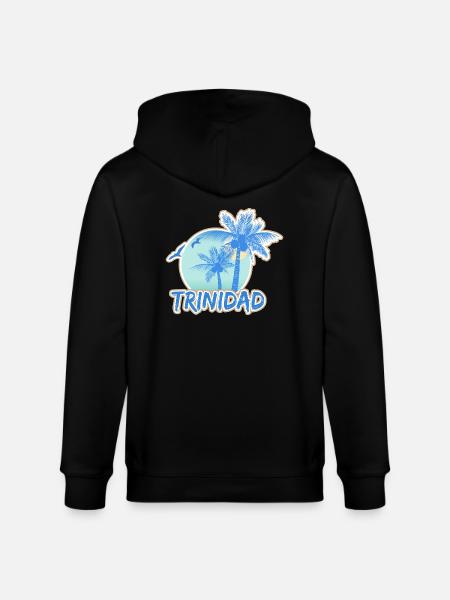 Trinidad - Stanley/Stella CULTIVATOR Unisex Organic Hooded Jacket - black