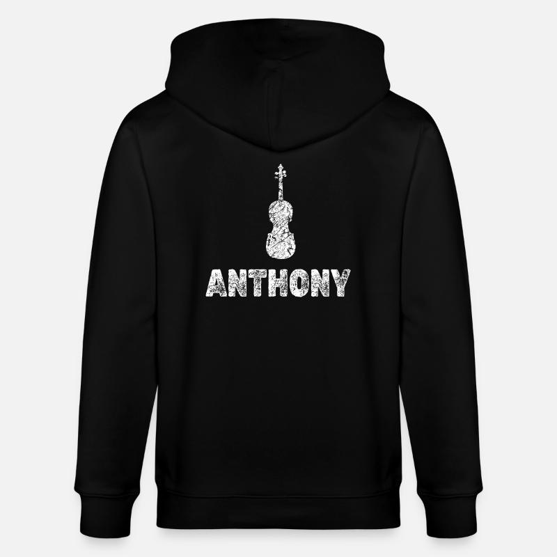 Bratsche Anthony - Stanley/Stella Unisex Bio-Kapuzenjacke CULTIVATOR  - Schwarz