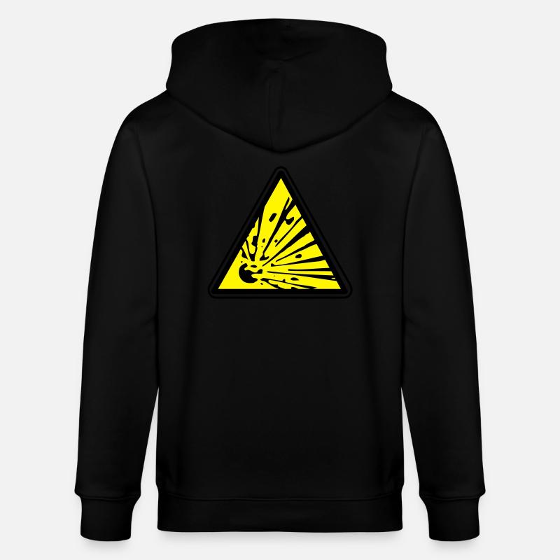 Explosif - Veste à capuche bio CULTIVATOR Stanley/Stella Unisexe - noir