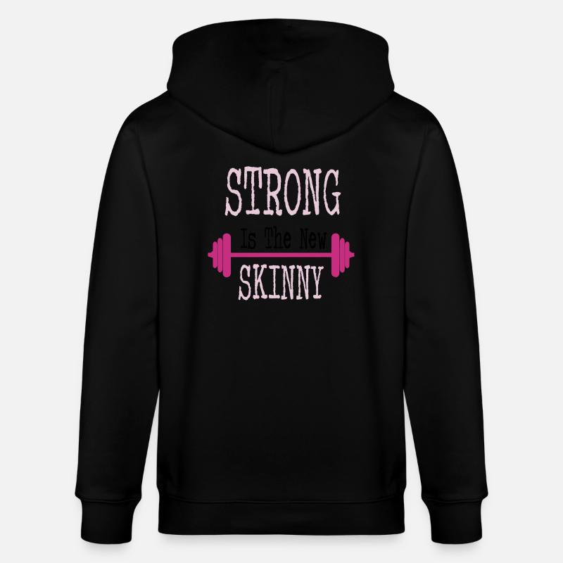 Strong - Veste à capuche bio CULTIVATOR Stanley/Stella Unisexe - noir