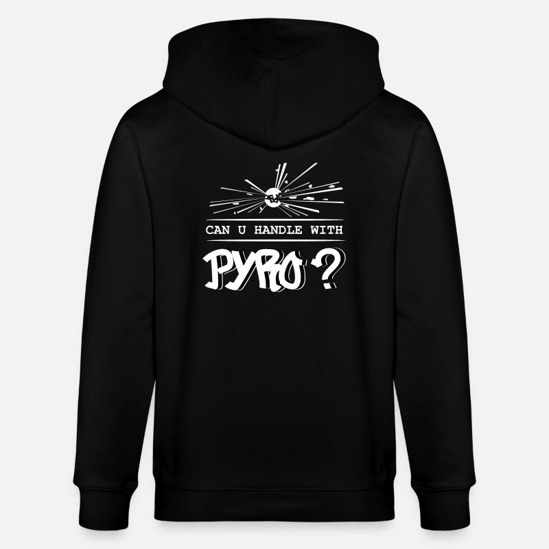 pyro - Stanley/Stella Unisex Bio-Kapuzenjacke CULTIVATOR  - Schwarz
