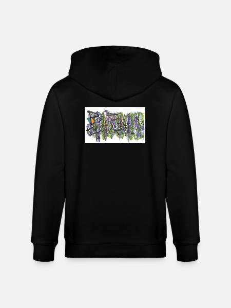 240723 03 - Stanley/Stella Unisex Bio-Kapuzenjacke CULTIVATOR - Schwarz