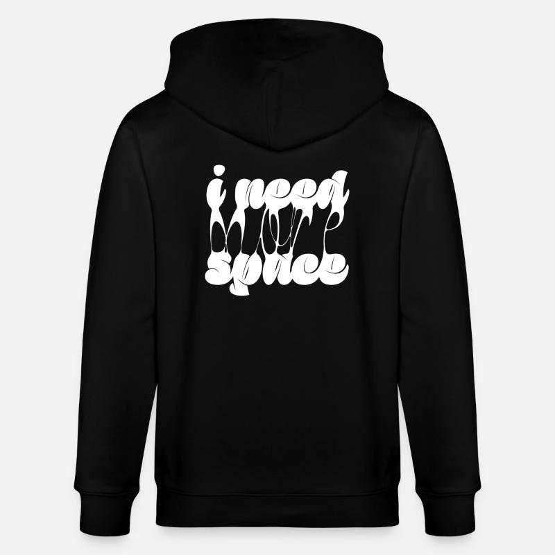 besoin de plus d’espace - Veste à capuche bio CULTIVATOR Stanley/Stella Unisexe - noir
