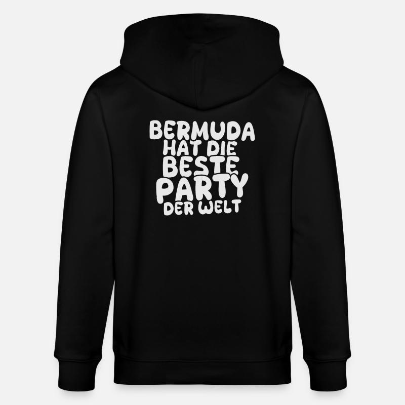 Cadeau pour les Bermudes - Veste à capuche bio CULTIVATOR Stanley/Stella Unisexe - noir