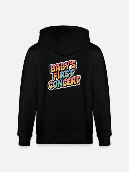 Baby's First Concert 18 - Stanley/Stella Unisex Bio-Kapuzenjacke CULTIVATOR  - Schwarz