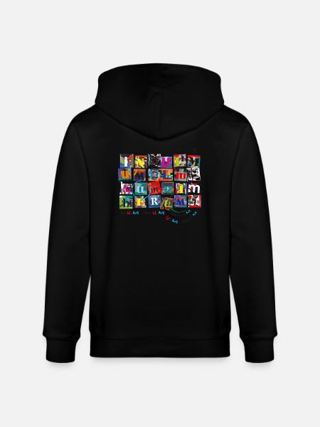 Ulm - Stanley/Stella Unisex Bio-Kapuzenjacke CULTIVATOR  - Schwarz